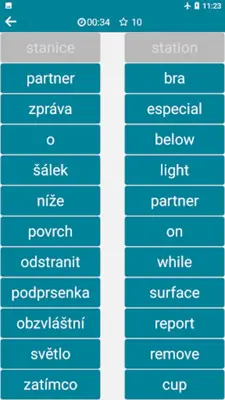 Czech - English android App screenshot 1