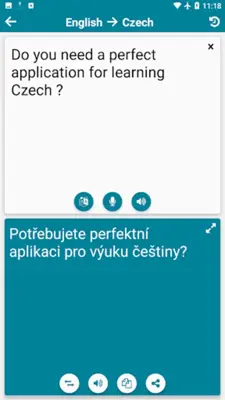 Czech - English android App screenshot 5